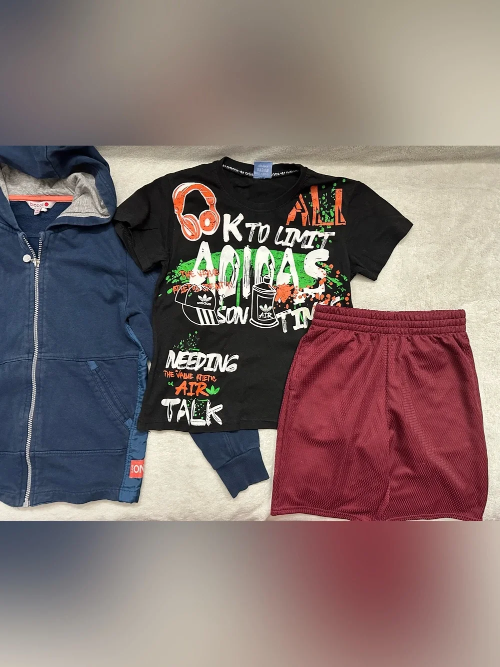 Lot Of Boys Clothes Size 8 Adidas  Excellent Condition